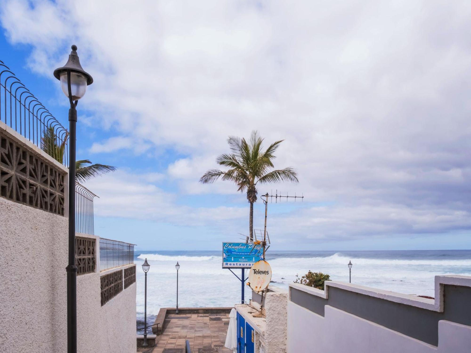 Live Punta Columbus Pool & Beach Front Punta Del Hidalgo Εξωτερικό φωτογραφία